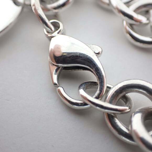TIFFANY Silver Charm Bracelet - Picture 7 of 8